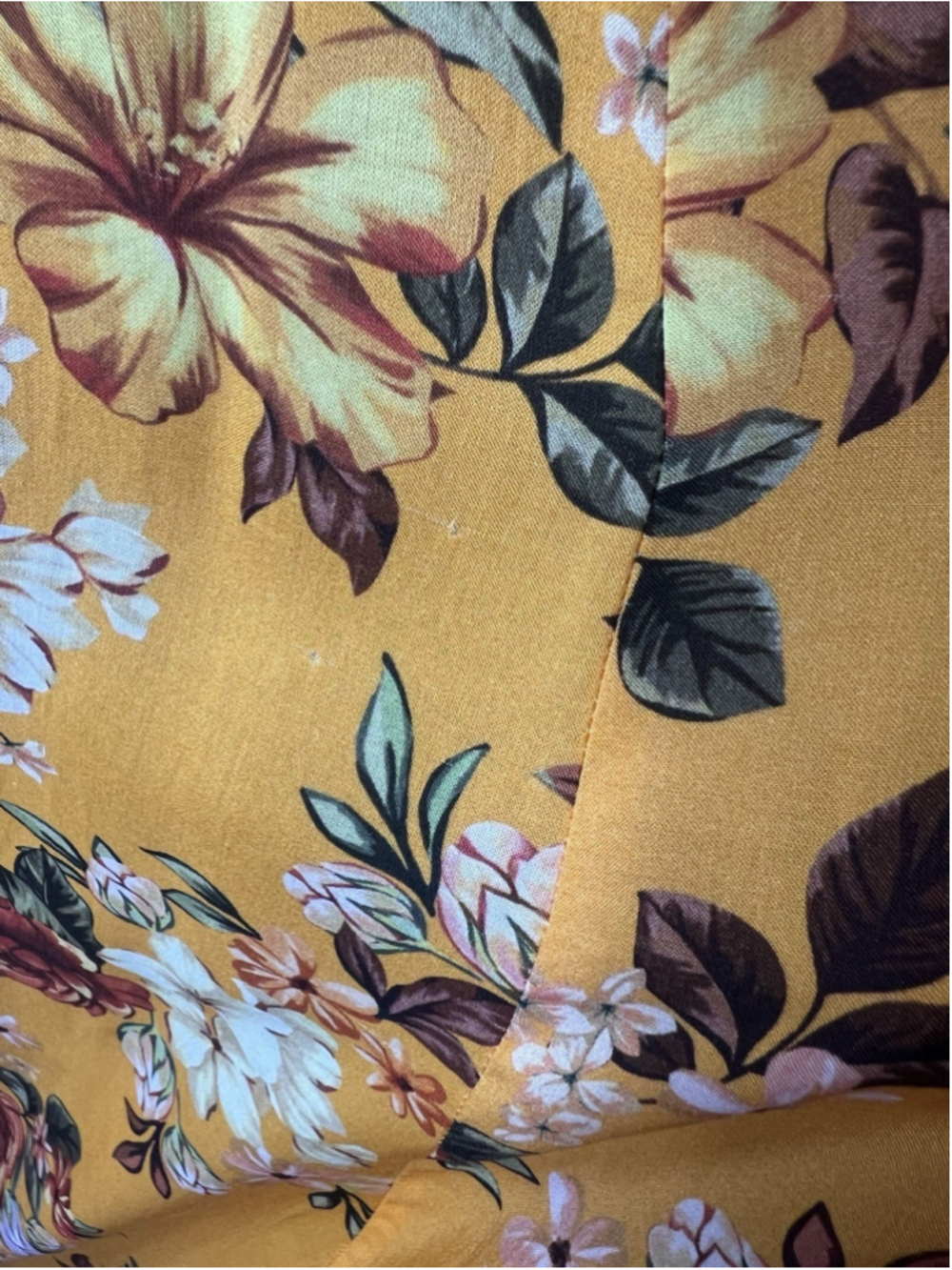 Farm Rio for Anthropologie Soigne Maxi Dress Wrap Dress Boho Tropical XS Floral - Picture 10 of 16